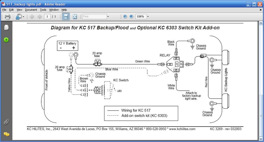 reverse light wiring question - Second Generation Nissan Xterra Forums